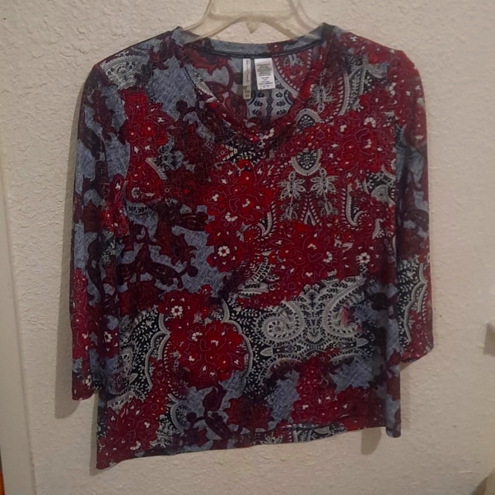 paisley formal shirt